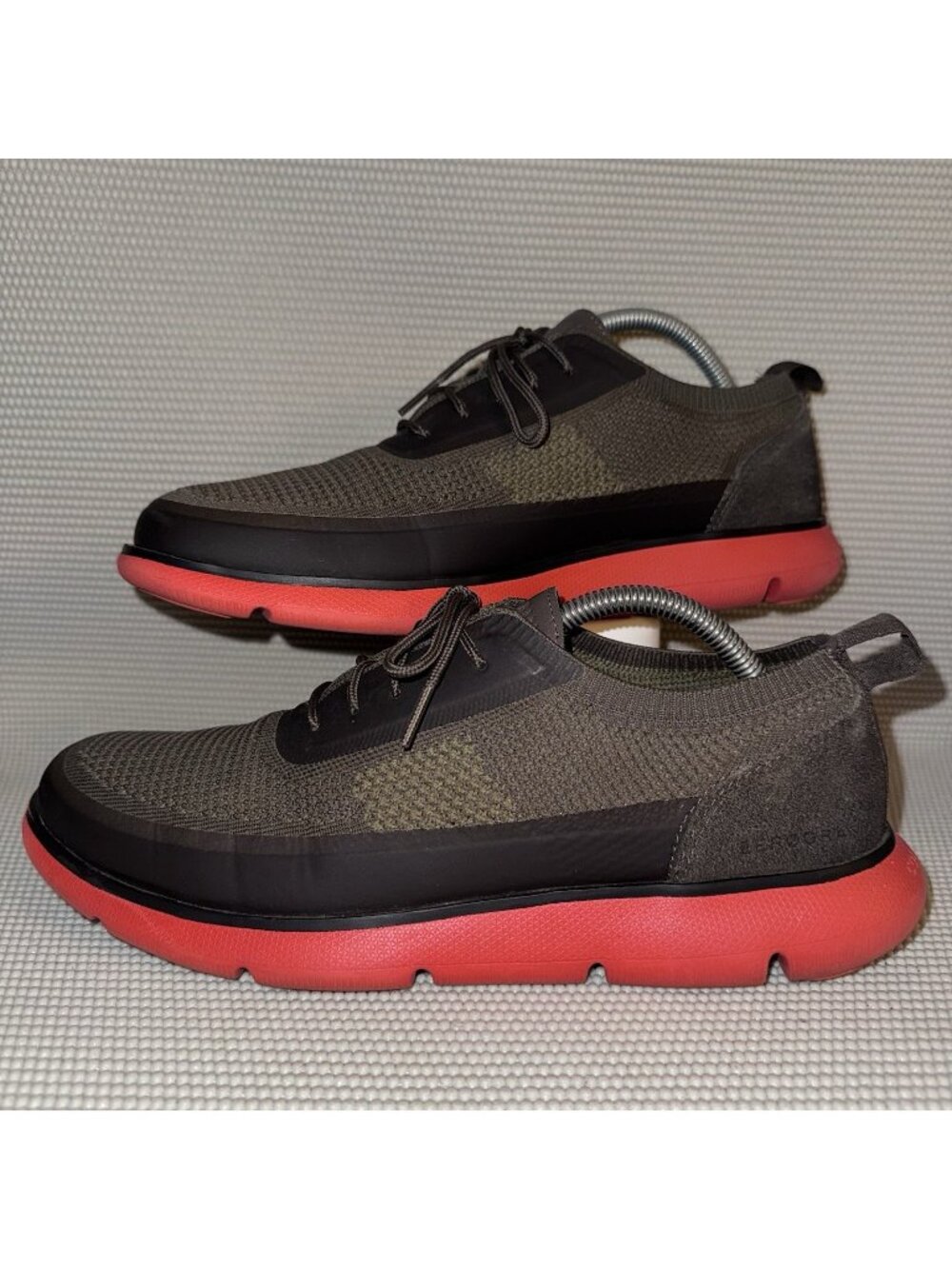Cole Haan Zerogrand Wren Brown/Blood Orange Omni Shoes Sneaker Men’s Size 10M